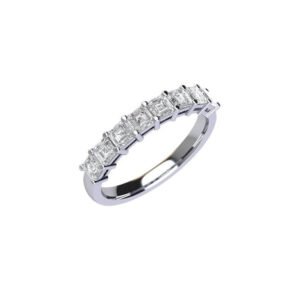 8 Stone Princess cut Wedder
