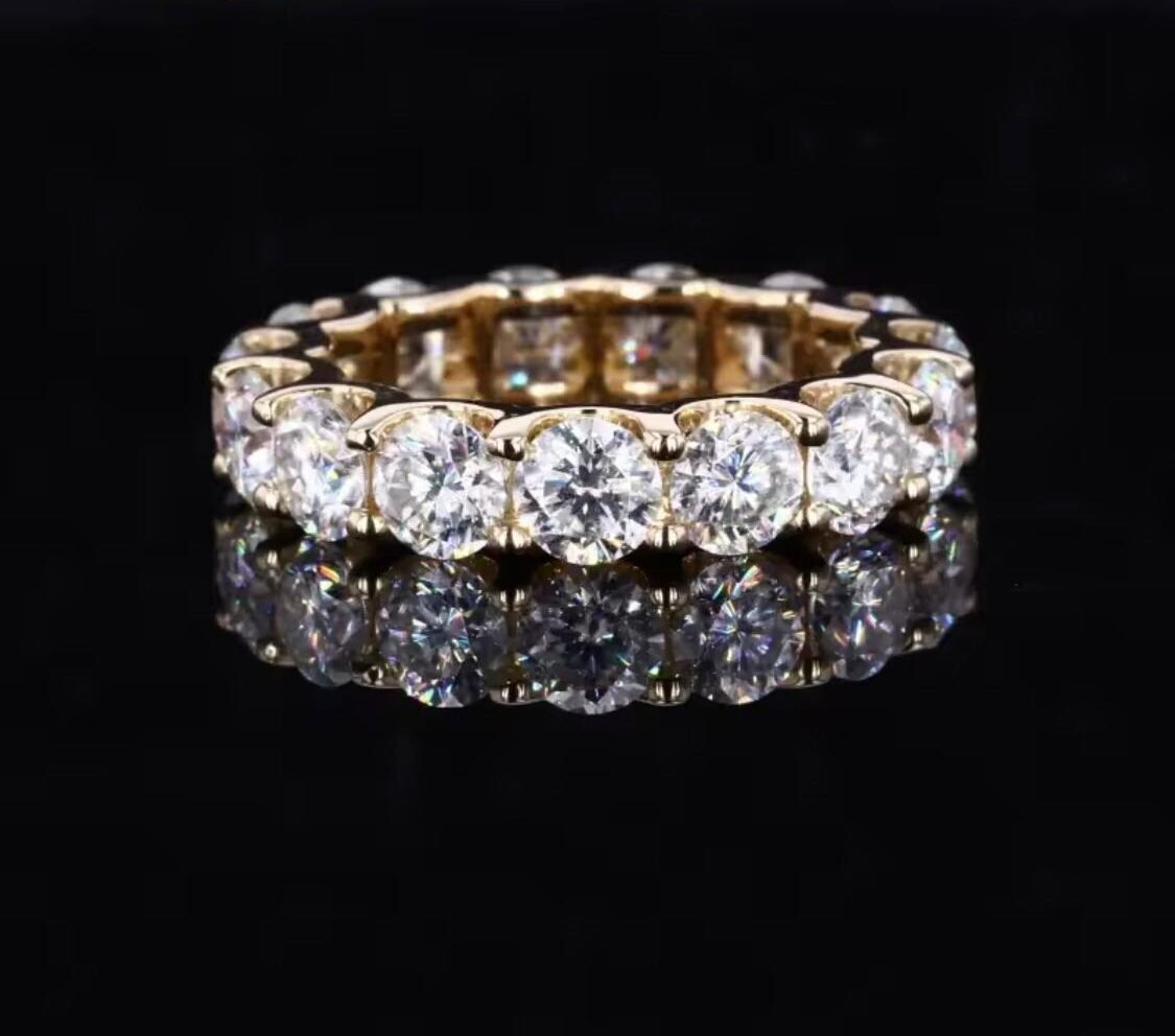 4 Claw Setting Eternityinfinity Diamond Ring